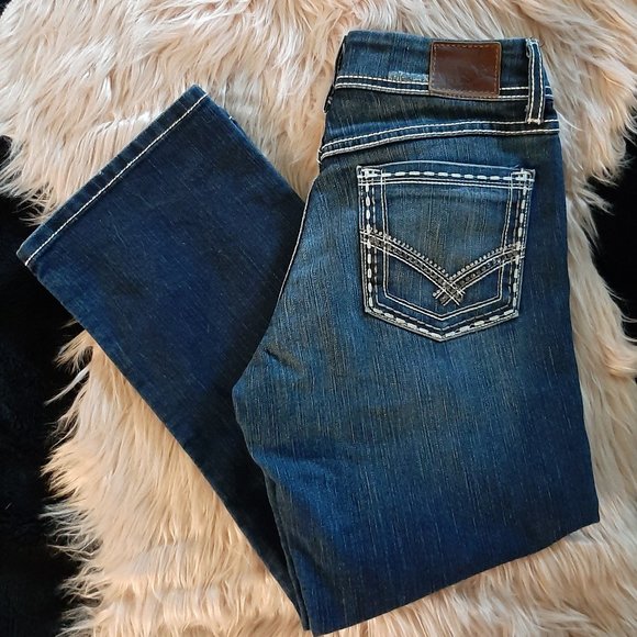 BKE Denim Cropped Jeans - Picture 1 of 5